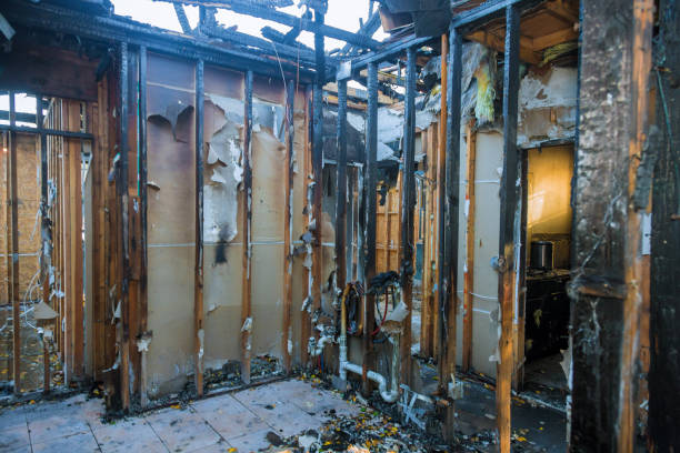 Professional Emergency Fire Cleanup technician working in Philipsburg, PA